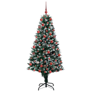 Albero di Natale artificiale con 300 LED Verde 180 cm 3396264