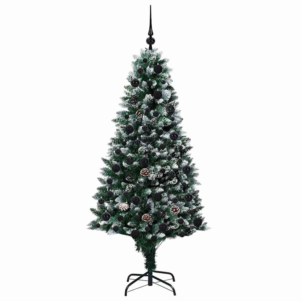 Albero di Natale artificiale con 300 LED Verde 180 cm 3396265