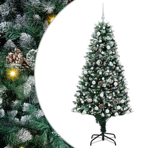 Albero di Natale artificiale con 300 LED Verde 180 cm 3396267