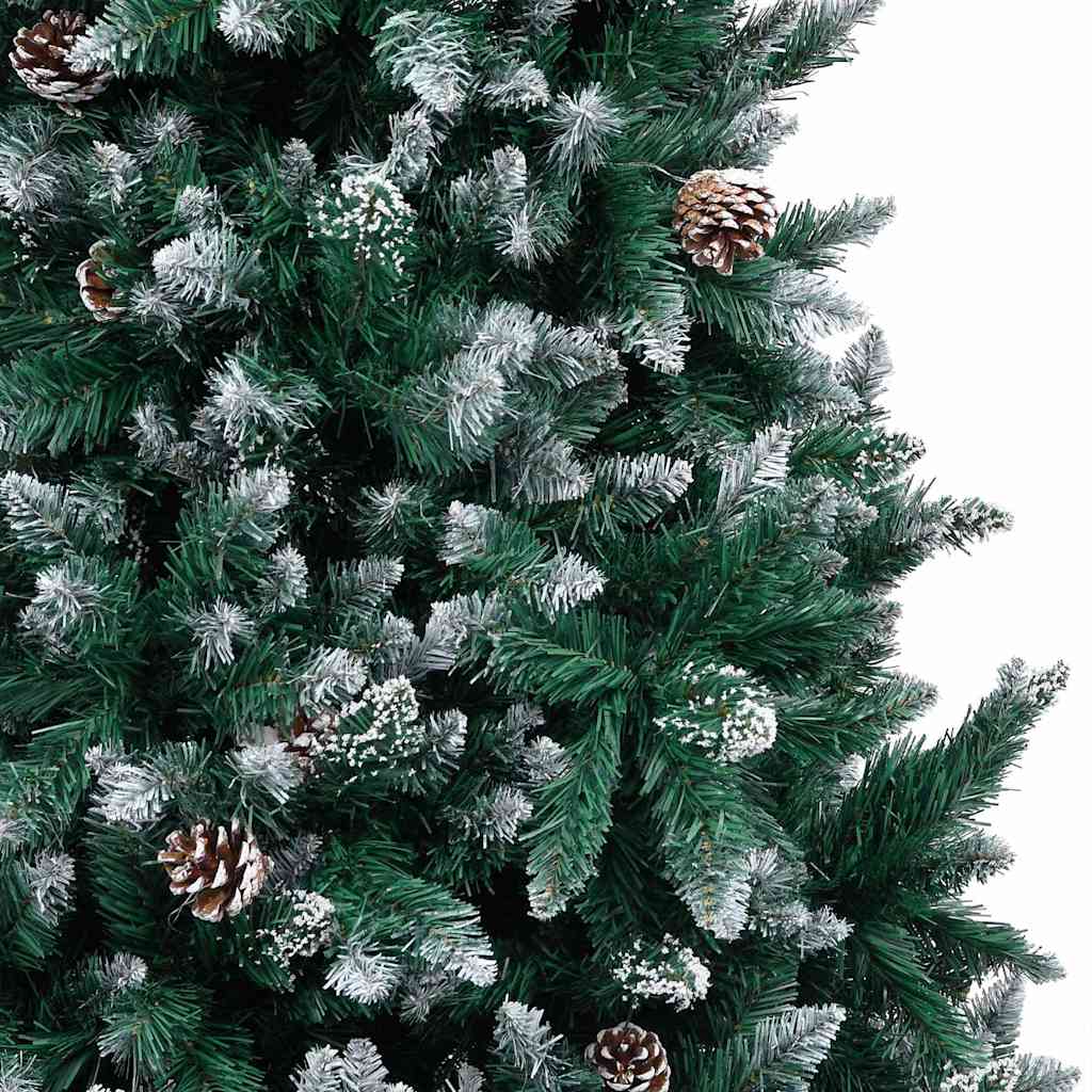 Albero di Natale artificiale con 300 LED Verde 210 cm 3396274