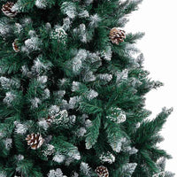Albero di Natale artificiale con 300 LED Verde 240 cm 3396283