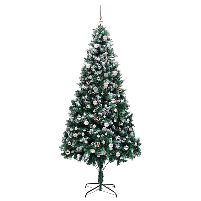 Albero di Natale artificiale con 300 LED Verde 240 cm 3396284
