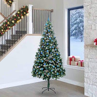 Albero di Natale artificiale con 300 LED Verde 240 cm 3396289