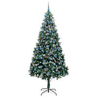 Albero di Natale artificiale con 300 LED Verde 240 cm 3396289