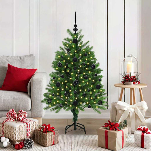 Albero di Natale con 150 LED con supporto Verde 120 cm PE 3396310