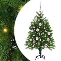 Albero di Natale con 150 LED con supporto Verde 120 cm PE 3396311