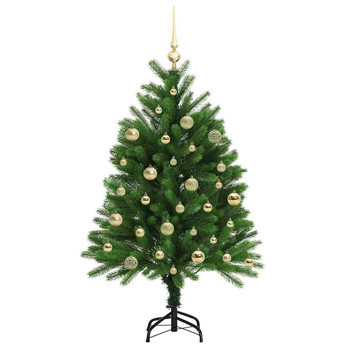 Albero di Natale con 150 LED con supporto Verde 120 cm PE 3396313