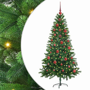 Albero di Natale con 150 LED con supporto Verde 150 cm PE 3396318