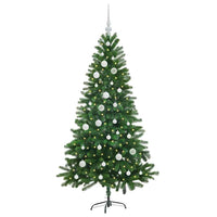 Albero di Natale con 150 LED con supporto Verde 150 cm PE 3396321