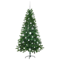 Albero di Natale con 150 LED con supporto Verde 150 cm PE 3396323