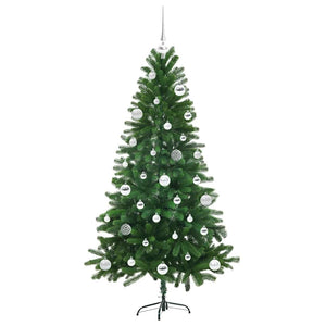 Albero di Natale con 150 LED con supporto Verde 150 cm PE 3396323