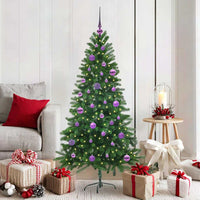 Albero di Natale con 150 LED con supporto Verde 150 cm PE 3396324