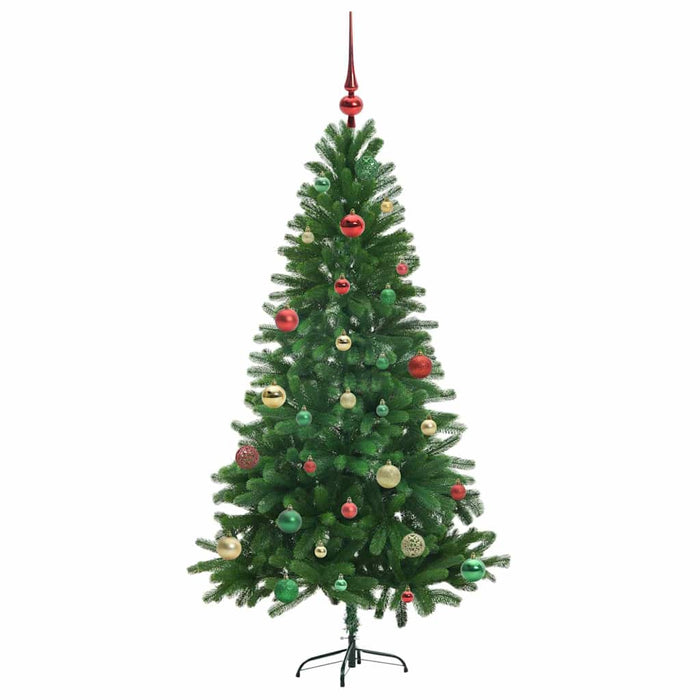 Albero di Natale con 150 LED con supporto Verde 150 cm PE 3396326