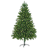 Albero di Natale con 300 LED con supporto Verde 180 cm PE 3396327