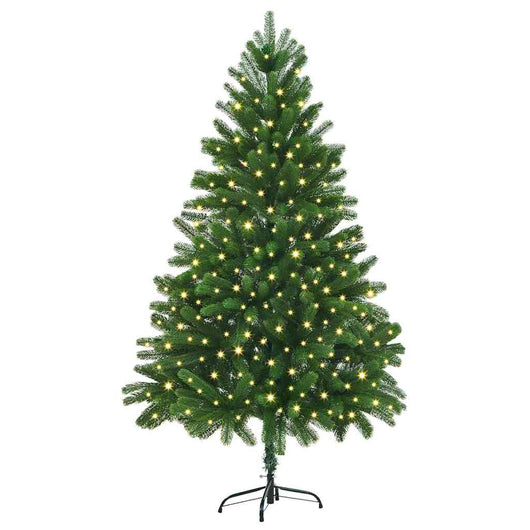 Albero di Natale con 300 LED con supporto Verde 180 cm PE 3396327
