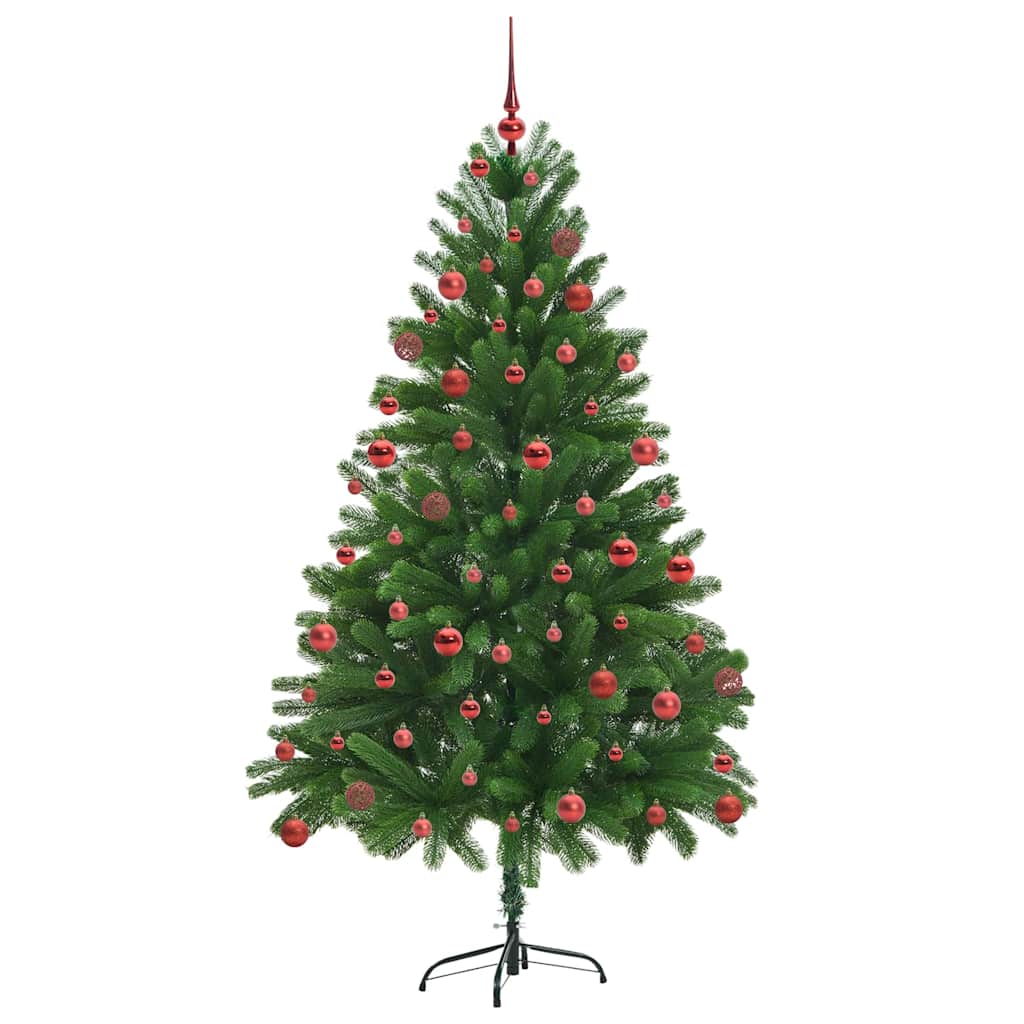 Albero di Natale con 300 LED con supporto Verde 180 cm PE 3396331