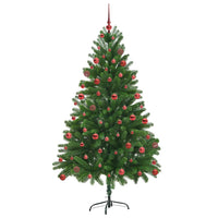 Albero di Natale con 300 LED con supporto Verde 180 cm PE 3396331