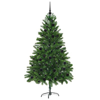 Albero di Natale con 300 LED con supporto Verde 180 cm PE 3396332