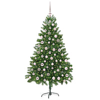 Albero di Natale con 300 LED con supporto Verde 180 cm PE 3396333