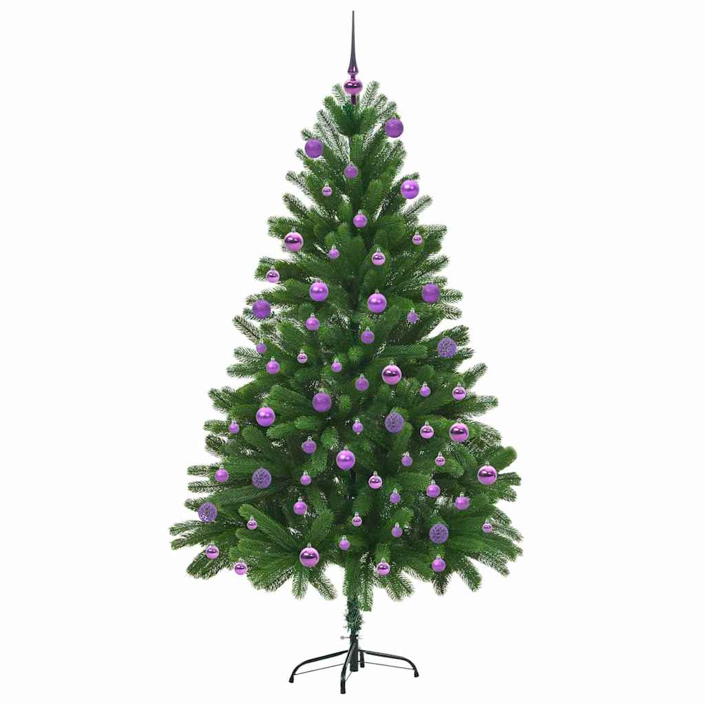 Albero di Natale con 300 LED con supporto Verde 180 cm PE 3396337