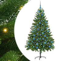 Albero di Natale con 300 LED con supporto Verde 180 cm PE 3396338