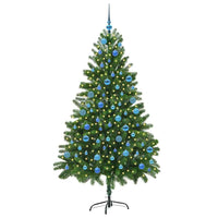 Albero di Natale con 300 LED con supporto Verde 180 cm PE 3396338