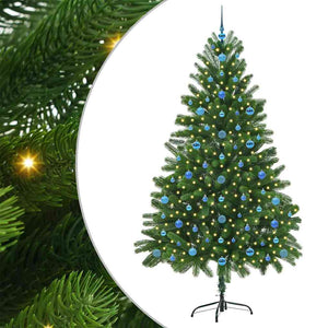 Albero di Natale con 300 LED con supporto Verde 210 cm PE 3396347