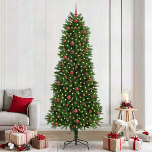 Albero di Natale con 300 LED con supporto Verde 240 cm PE 3396349