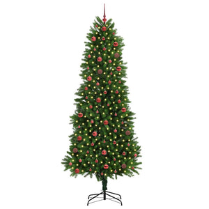 Albero di Natale con 300 LED con supporto Verde 240 cm PE 3396349