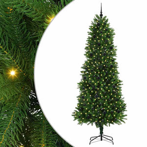 Albero di Natale con 300 LED con supporto Verde 240 cm PE 3396350