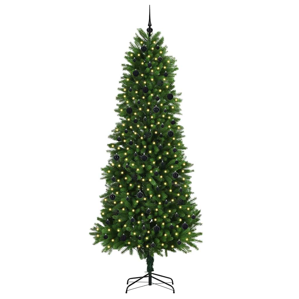 Albero di Natale con 300 LED con supporto Verde 240 cm PE 3396350
