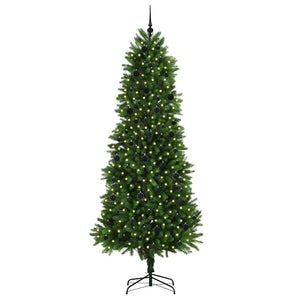 Albero di Natale con 300 LED con supporto Verde 240 cm PE 3396350