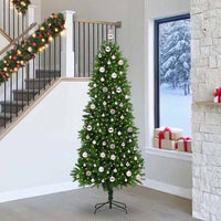 Albero di Natale con 300 LED con supporto Verde 240 cm PE 3396351