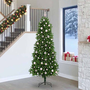 Albero di Natale con 300 LED con supporto Verde 240 cm PE 3396351