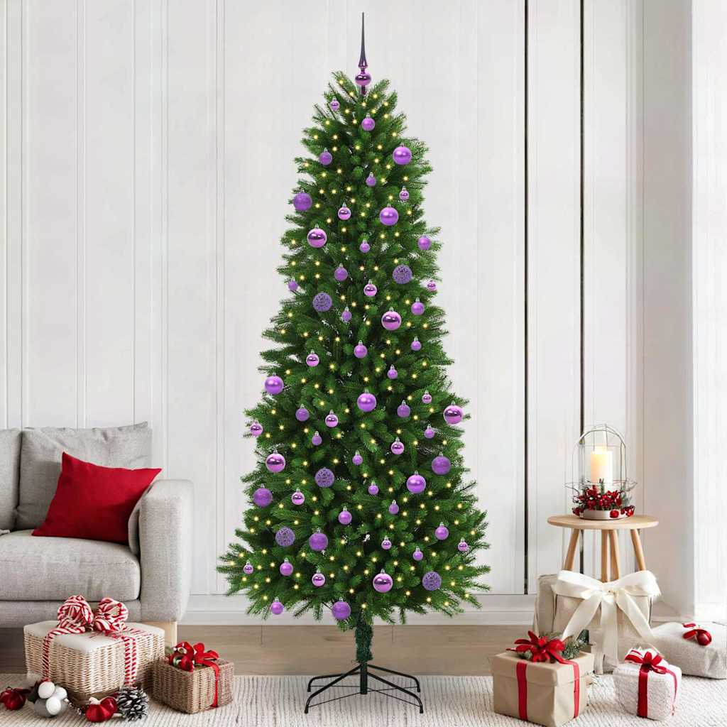 Albero di Natale con 300 LED con supporto Verde 240 cm PE 3396355