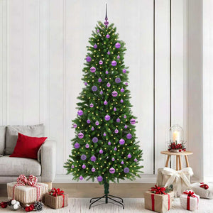 Albero di Natale con 300 LED con supporto Verde 240 cm PE 3396355