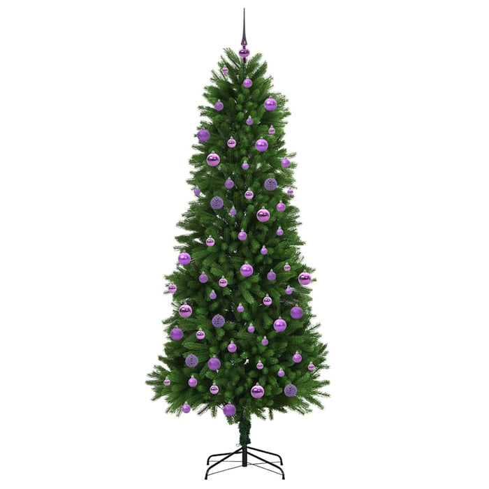 Albero di Natale con 300 LED con supporto Verde 240 cm PE 3396355