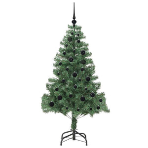 Albero di Natale con 150 LED con supporto Verde 150 cm PVC 3396368