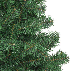 Albero di Natale con 150 LED con supporto Verde 150 cm PVC 3396369