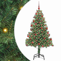 Albero di Natale con 300 LED con supporto Verde 180 cm PVC 3396380