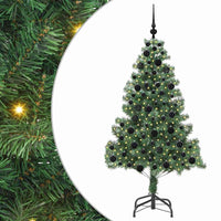Albero di Natale con 300 LED con supporto Verde 180 cm PVC 3396381