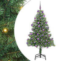 Albero di Natale con 300 LED con supporto Verde 180 cm PVC 3396386