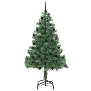 Albero di Natale con 300 LED con supporto Verde 210 cm PVC 3396390