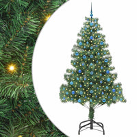 Albero di Natale con 300 LED con supporto Verde 210 cm PVC 3396396