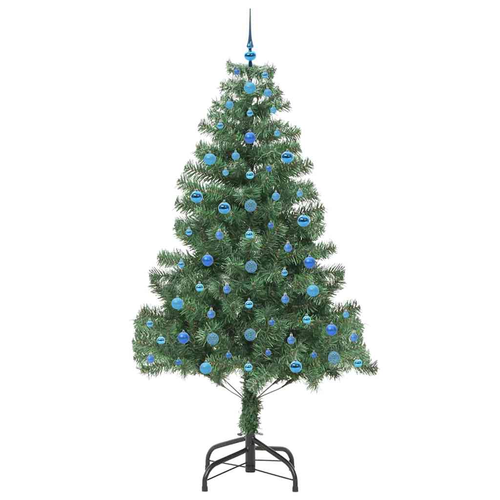 Albero di Natale con 300 LED con supporto Verde 210 cm PVC 3396396
