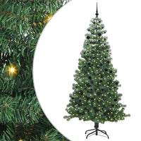 Albero di Natale con 300 LED con supporto Verde 240 cm PVC 3396399