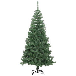 Albero di Natale con 300 LED con supporto Verde 240 cm PVC 3396404
