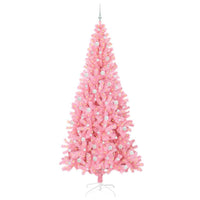 Albero di Natale con 300 LED con supporto Rosa 240 cm PVC 3396450