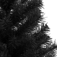 Albero di Natale con 150 LED con supporto Nero 150 cm PVC 3396472