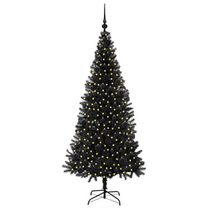 Albero di Natale con 300 LED con supporto Nero 180 cm PVC 3396479